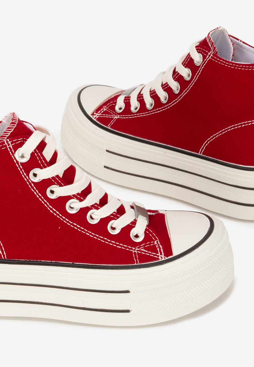 Кецове на платформа Kimala V3 червен