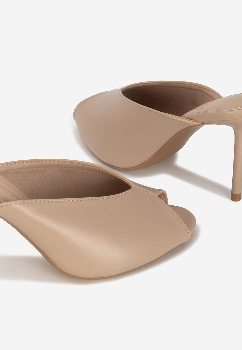 Чехли на ток Sidina каки