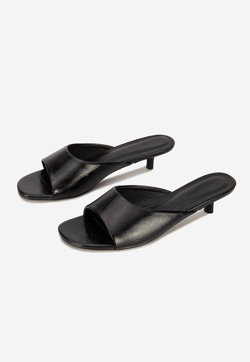 Чехли на ток Afelia черни