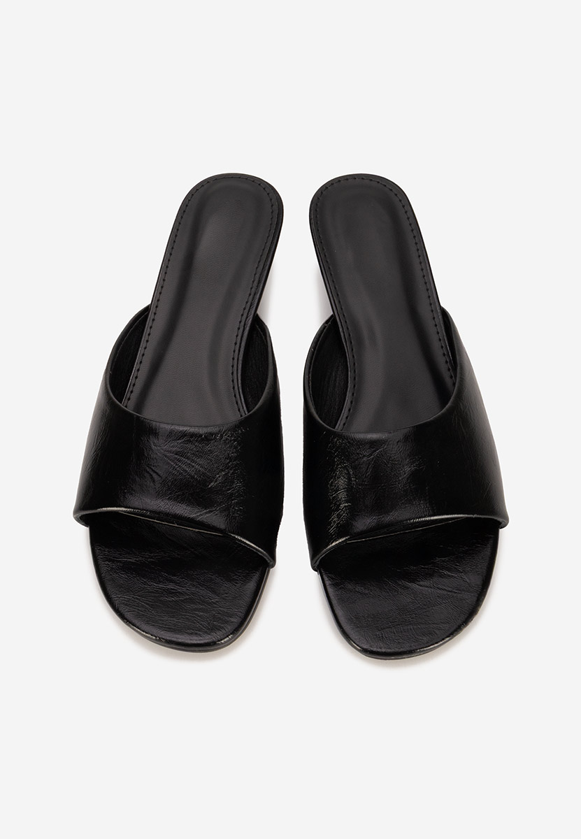 Чехли на ток Afelia черни