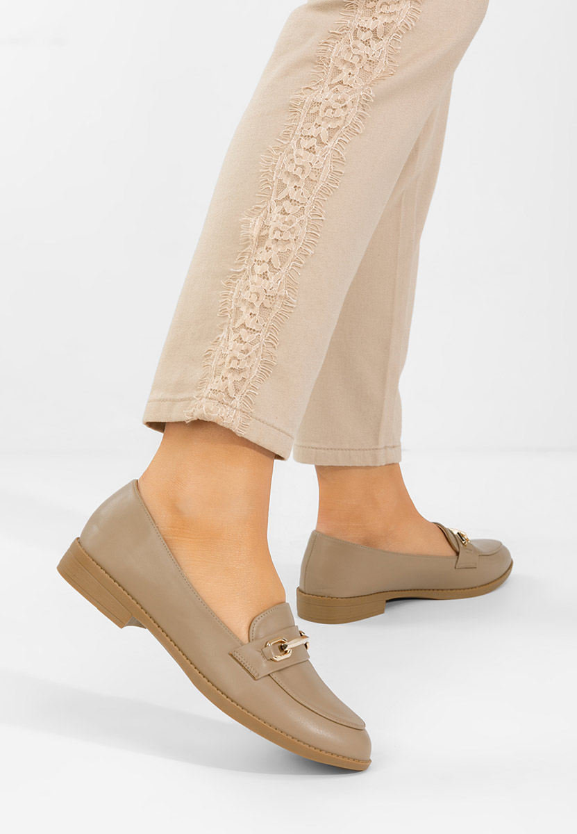 Дамски мокасини Xeniania каки