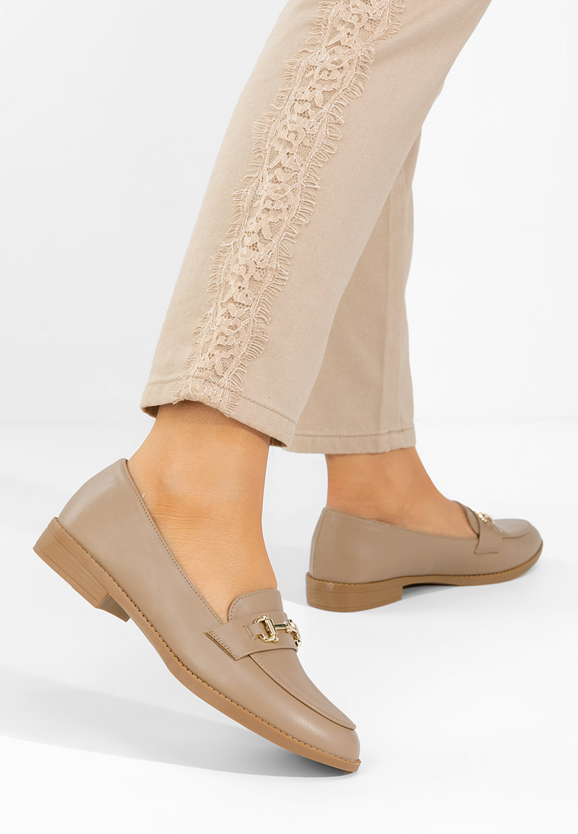 Дамски мокасини Xeniana каки