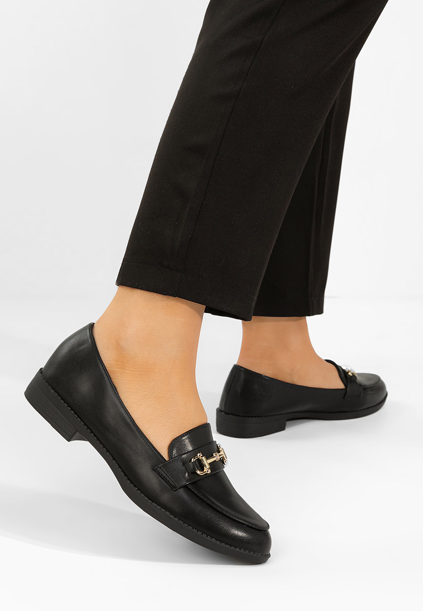 Дамски мокасини Xeniana черни