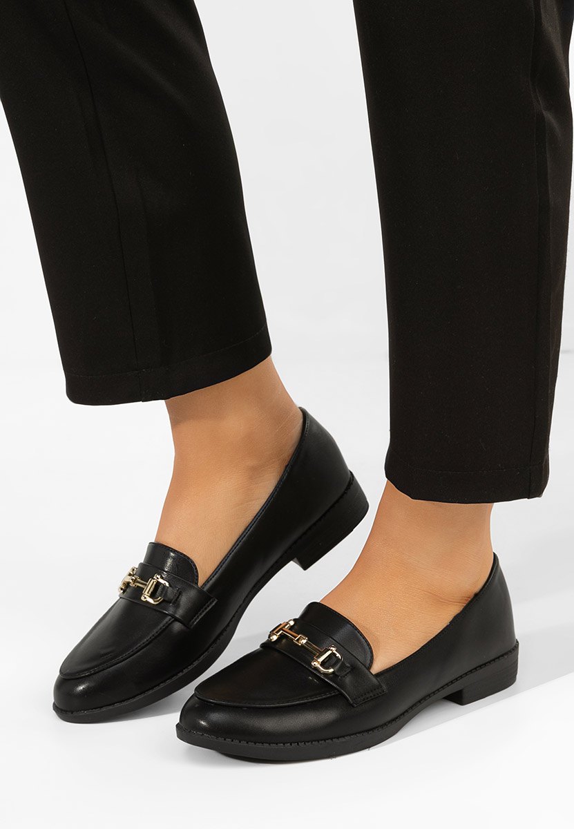 Дамски мокасини Xeniana черни