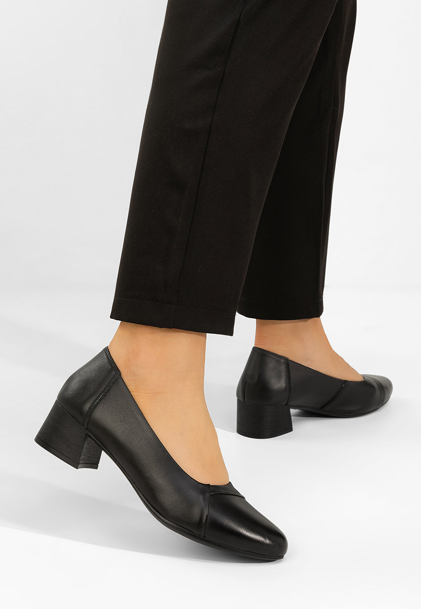 Кожени обувки Giulieta черни