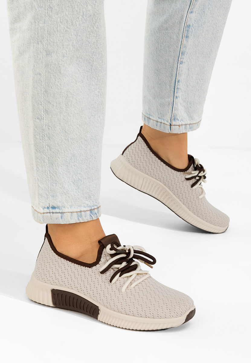 Дамски сникърси Seronia бежов