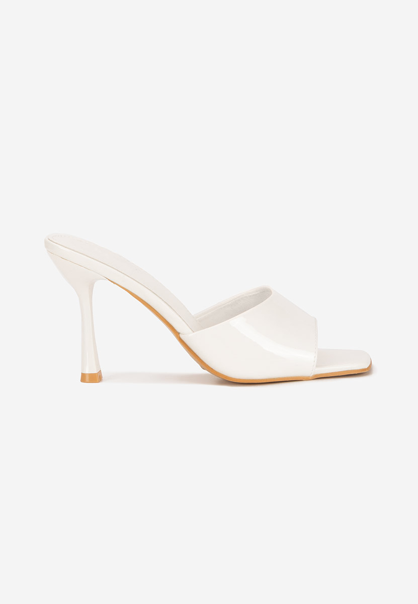 Чехли на ток Eliseia бели