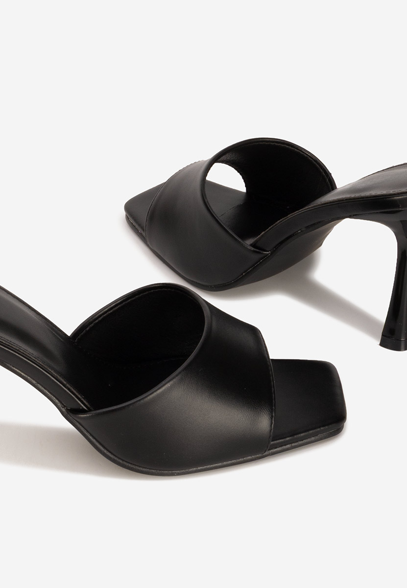 Чехли на ток Eliseia V2 черни