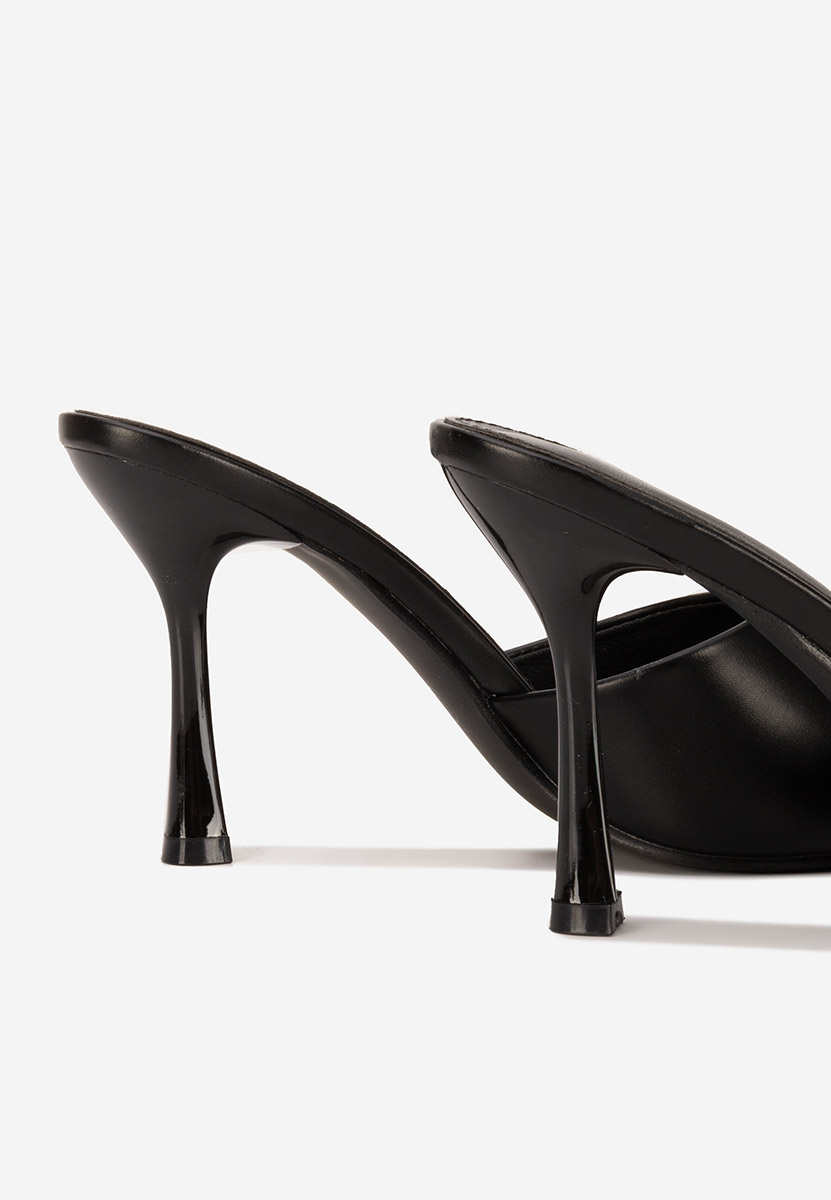 Чехли на ток Eliseia V2 черни