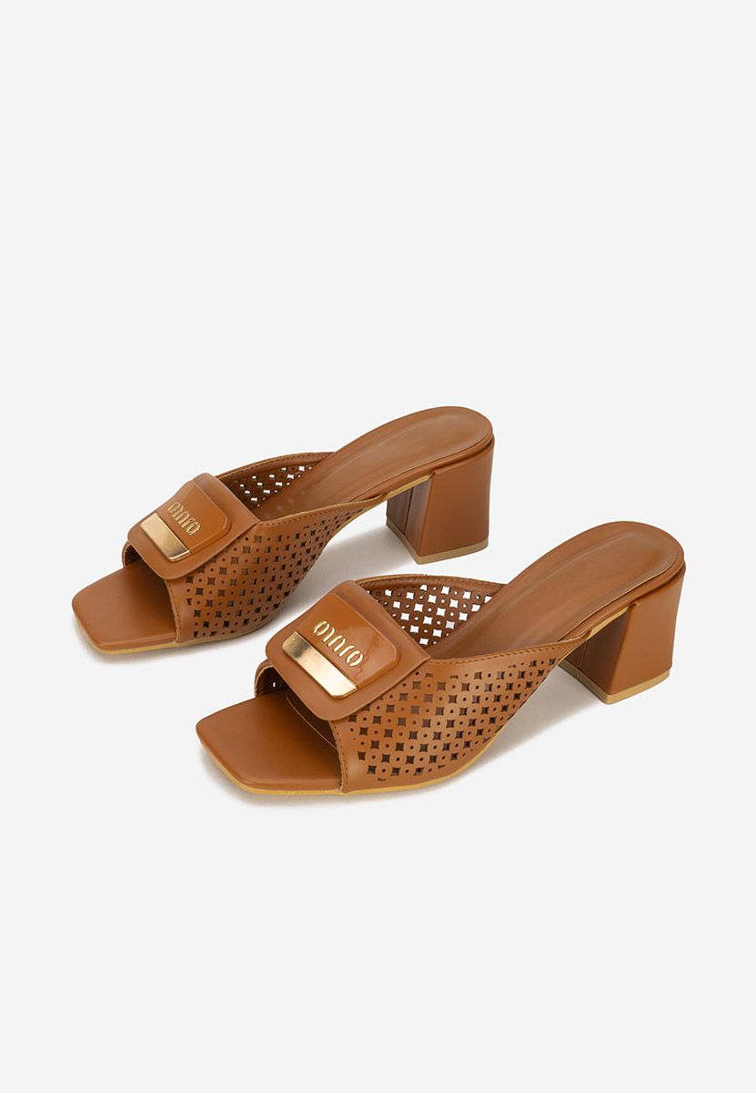 Чехли на ток Carmenia камел