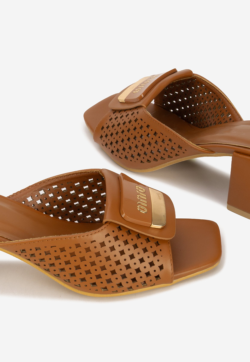 Чехли на ток Carmenia камел