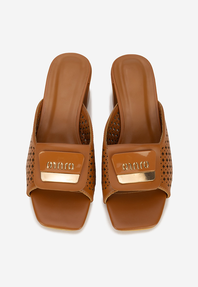 Чехли на ток Carmenia камел