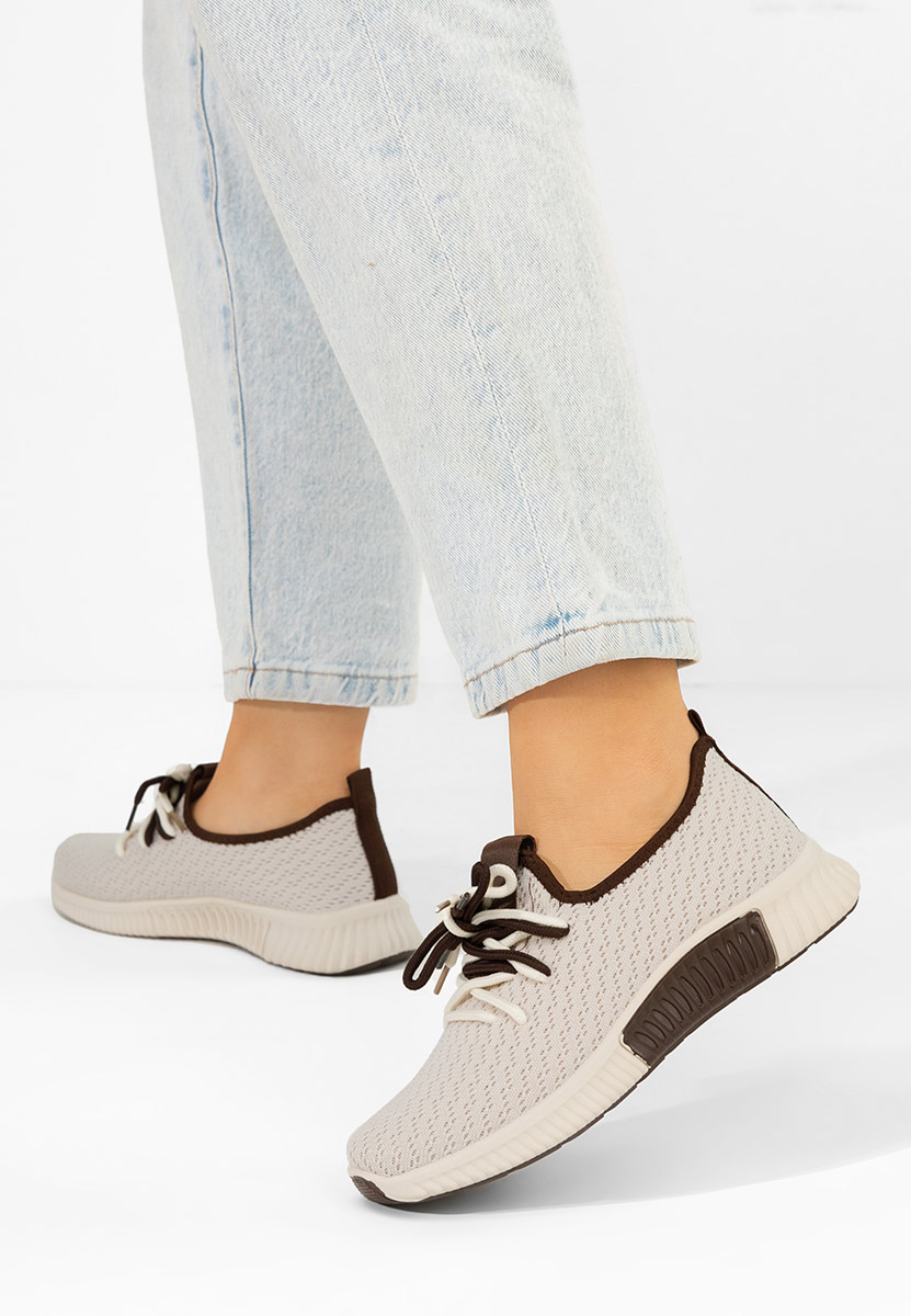 Дамски сникърси Seronia бежов