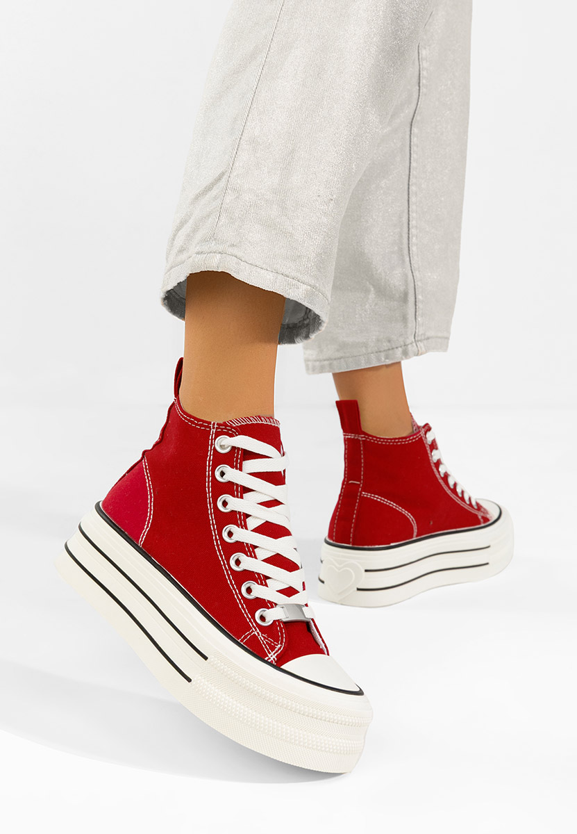Кецове на платформа Kimala V3 червен