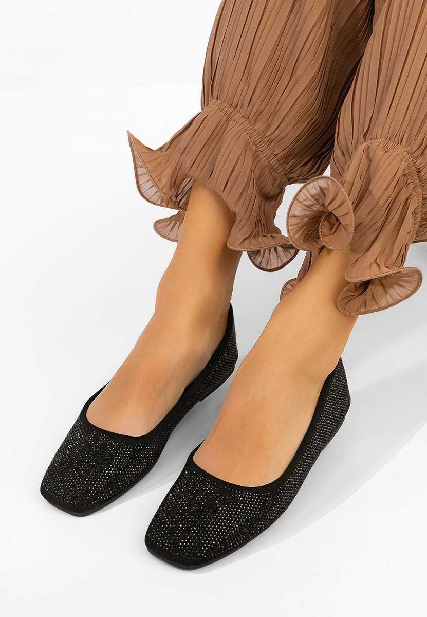 Дамски балерини Jeffery черни