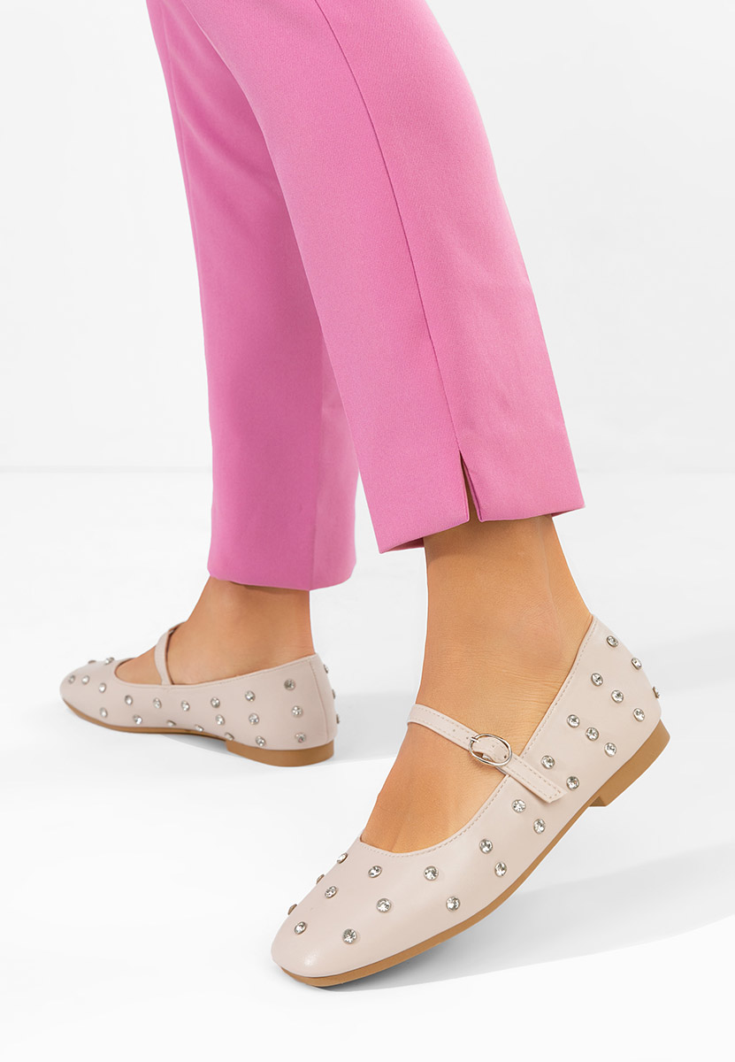 Балерини Anirra бежов