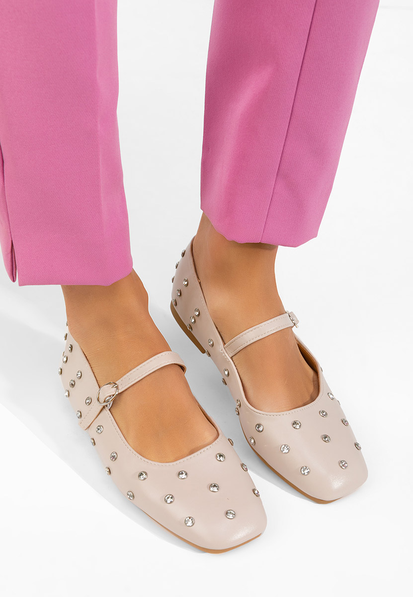 Балерини Anirra бежов