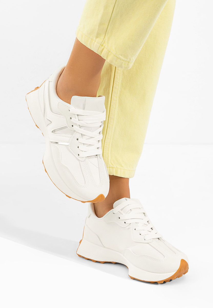 Дамски сникърси Aminay бели