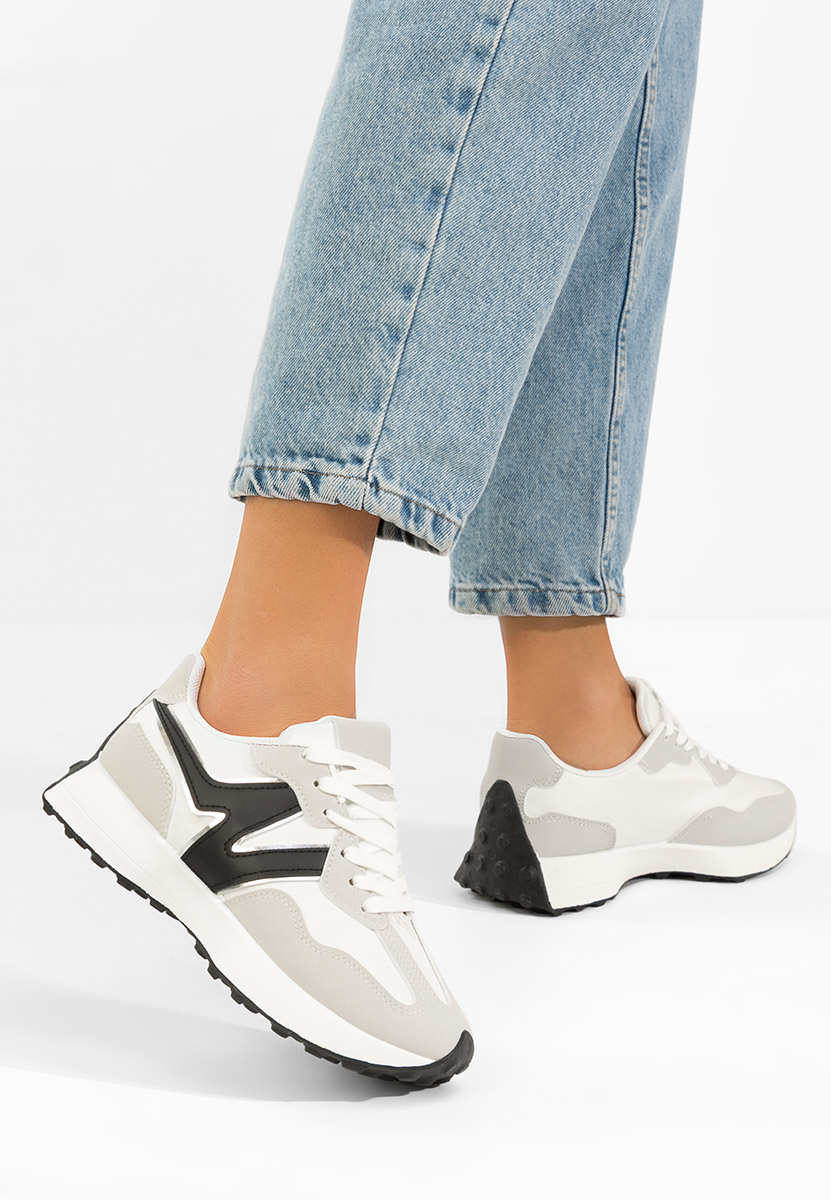 Дамски сникърси Aminay сив