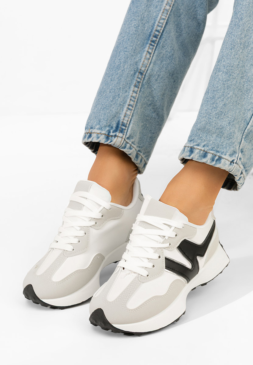 Дамски сникърси Aminay сив