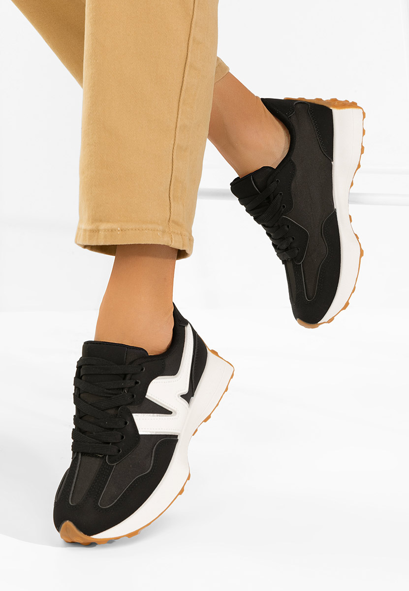 Дамски сникърси Aminay черни