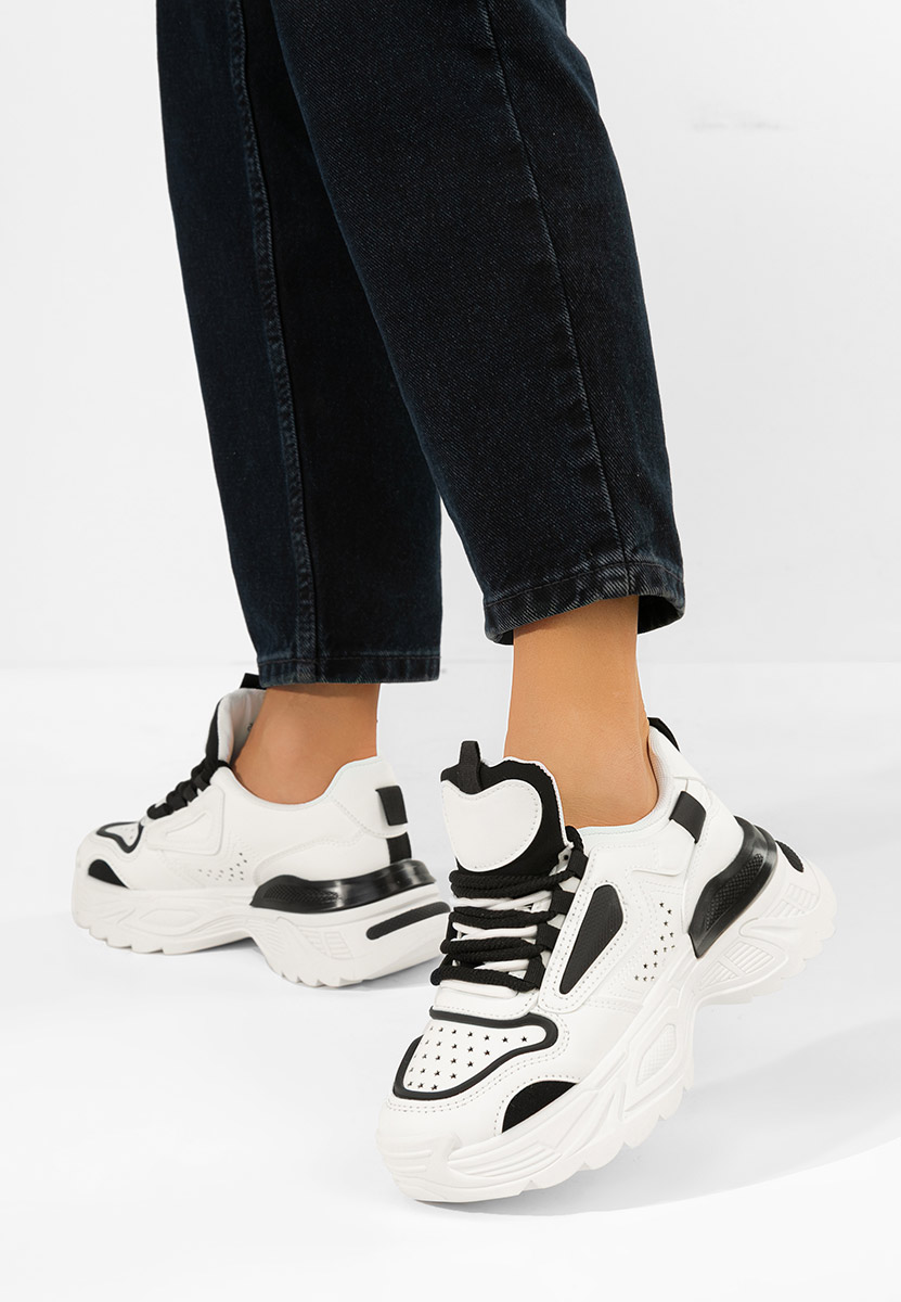 Cникърси на платформа Dorathy V2 бели