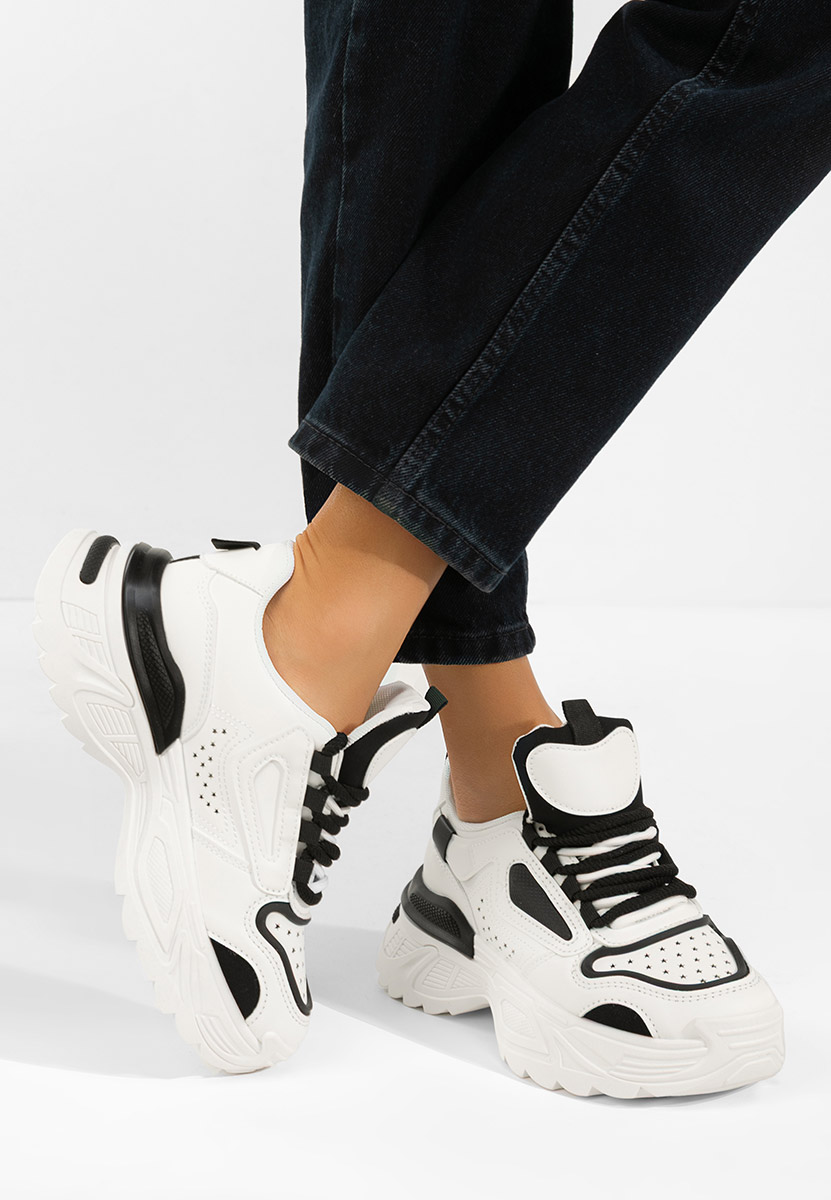 Cникърси на платформа Dorathy V2 бели