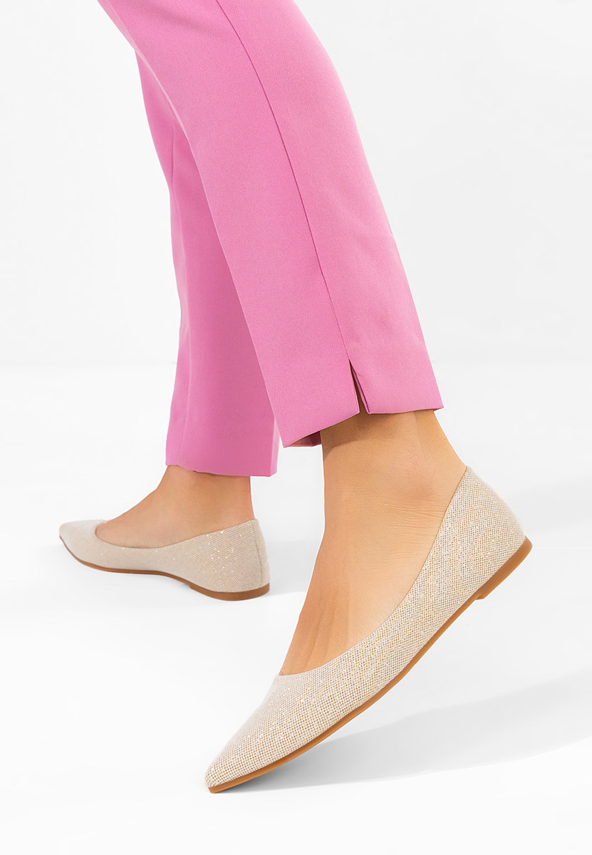 Дамски балерини Ocsana златен