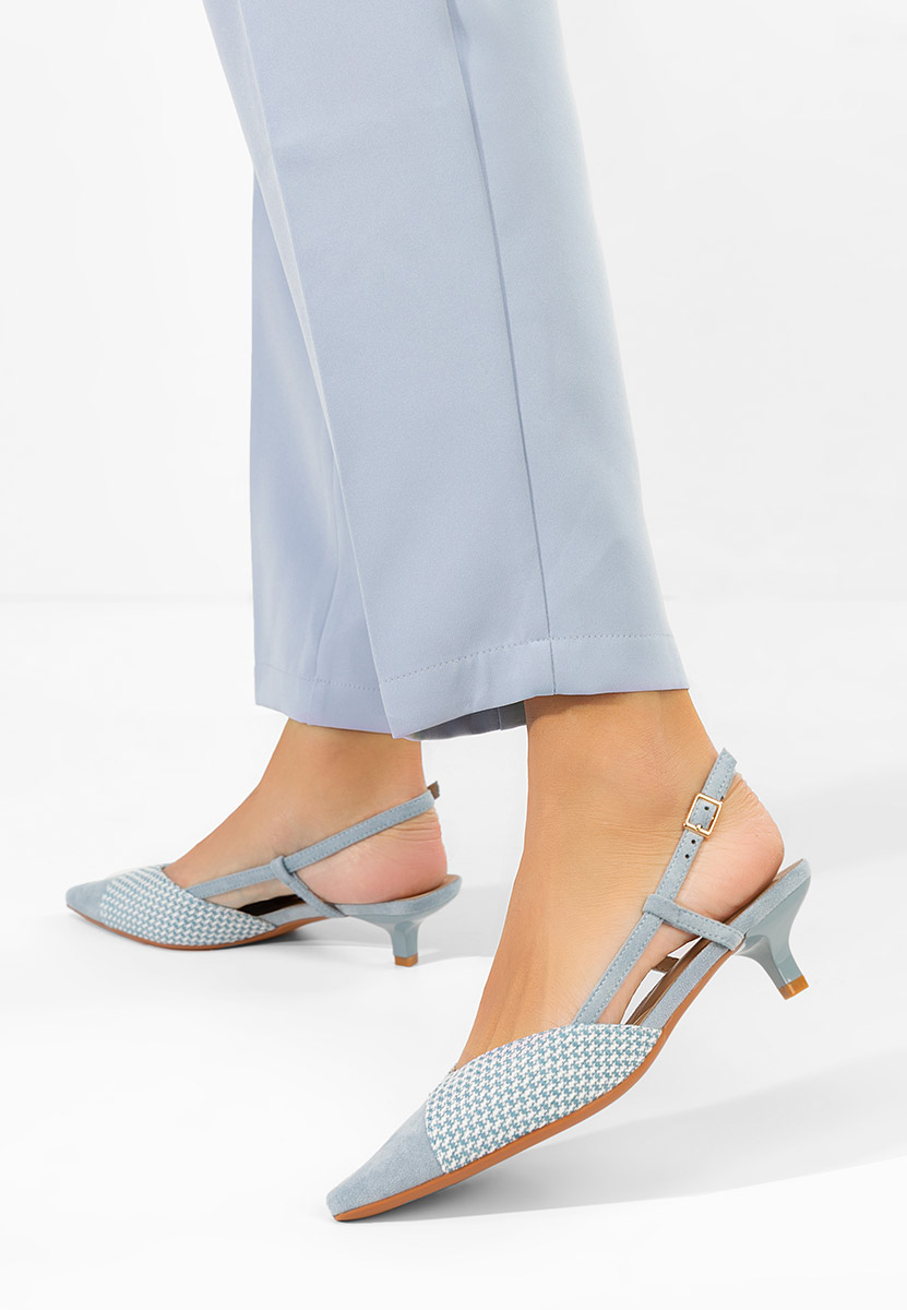 Обувки на ток Mayuka син