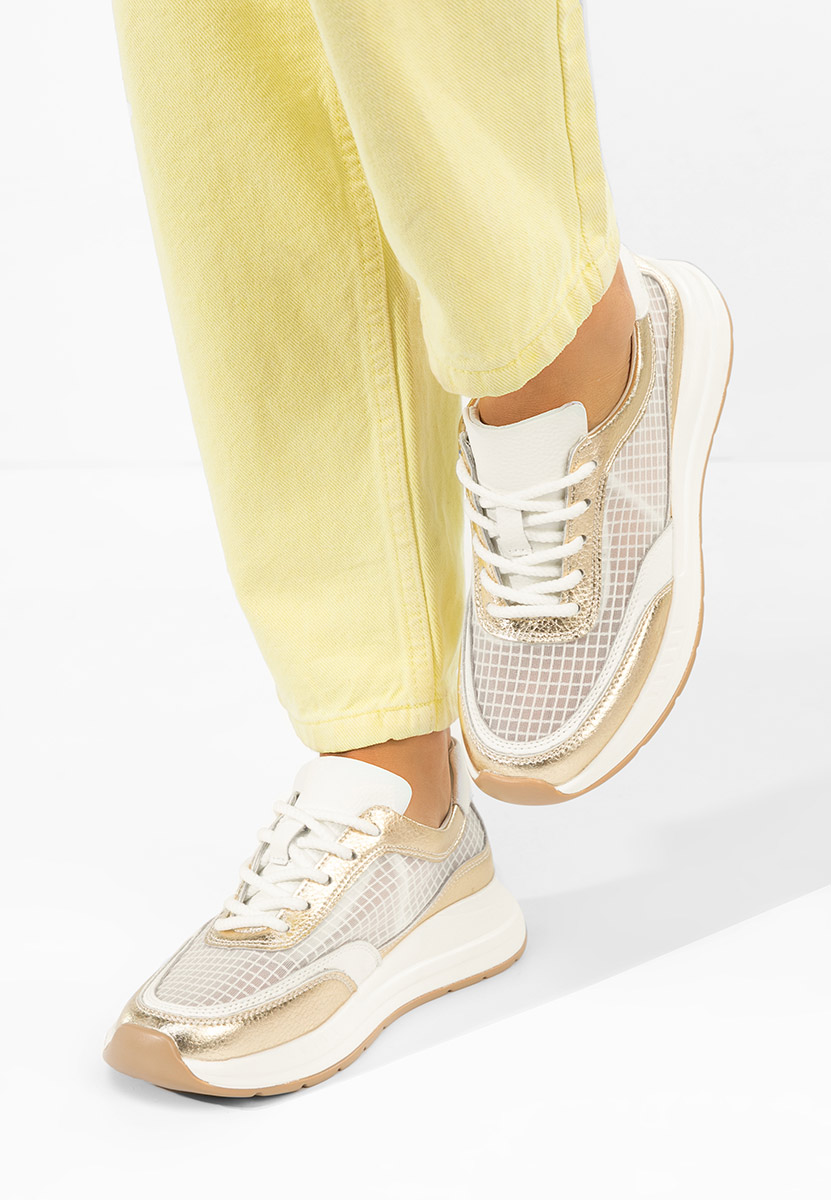 Дамски сникърси Luelia златен