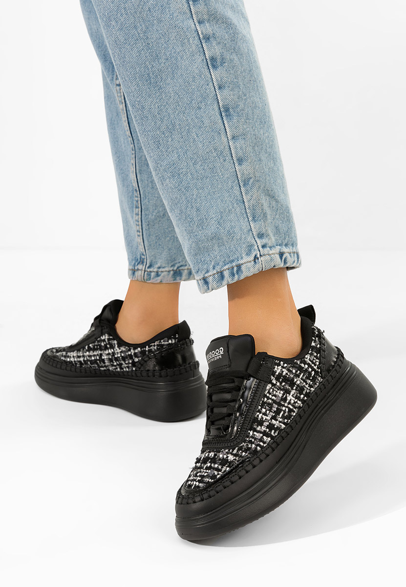 Дамски сникърси Elvia черни