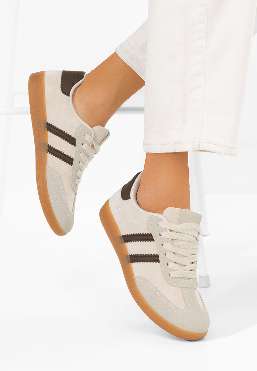 Дамски сникърси Irenya бежов