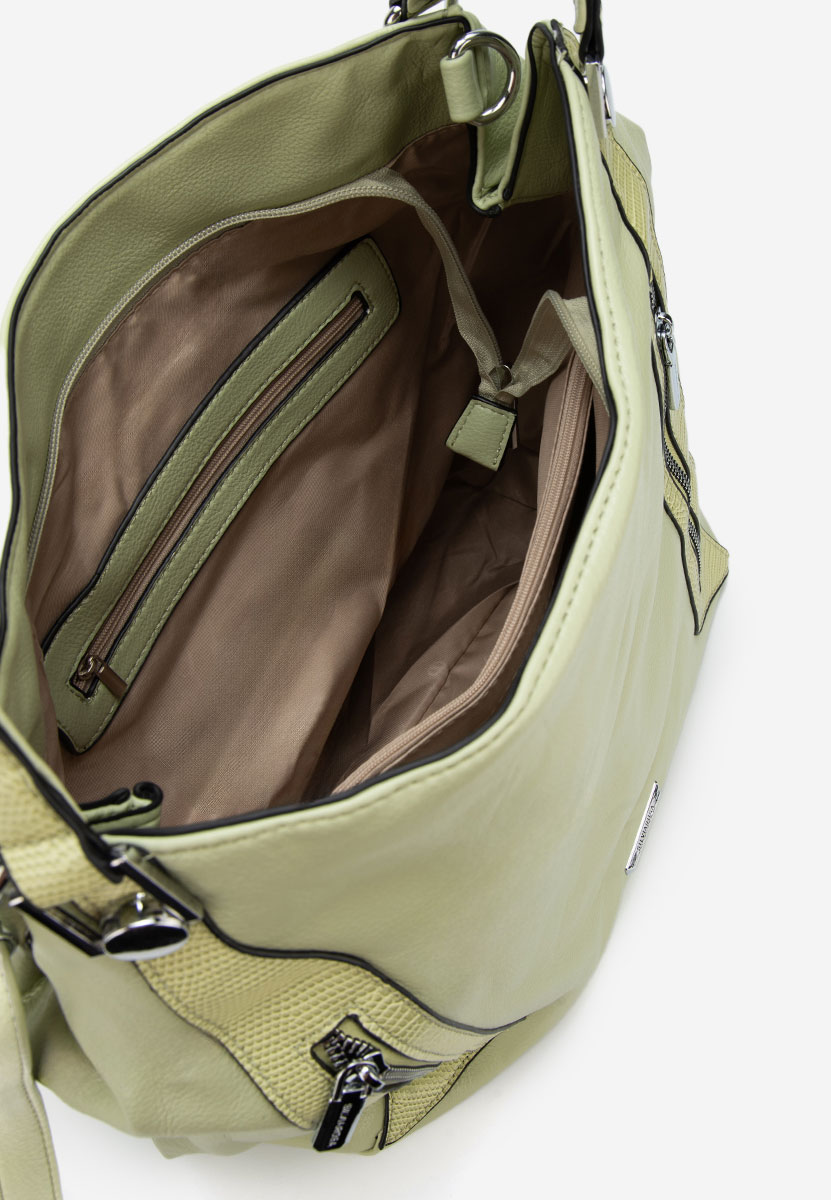 Ръчна чанта Silvia Rosa 8257 зелена