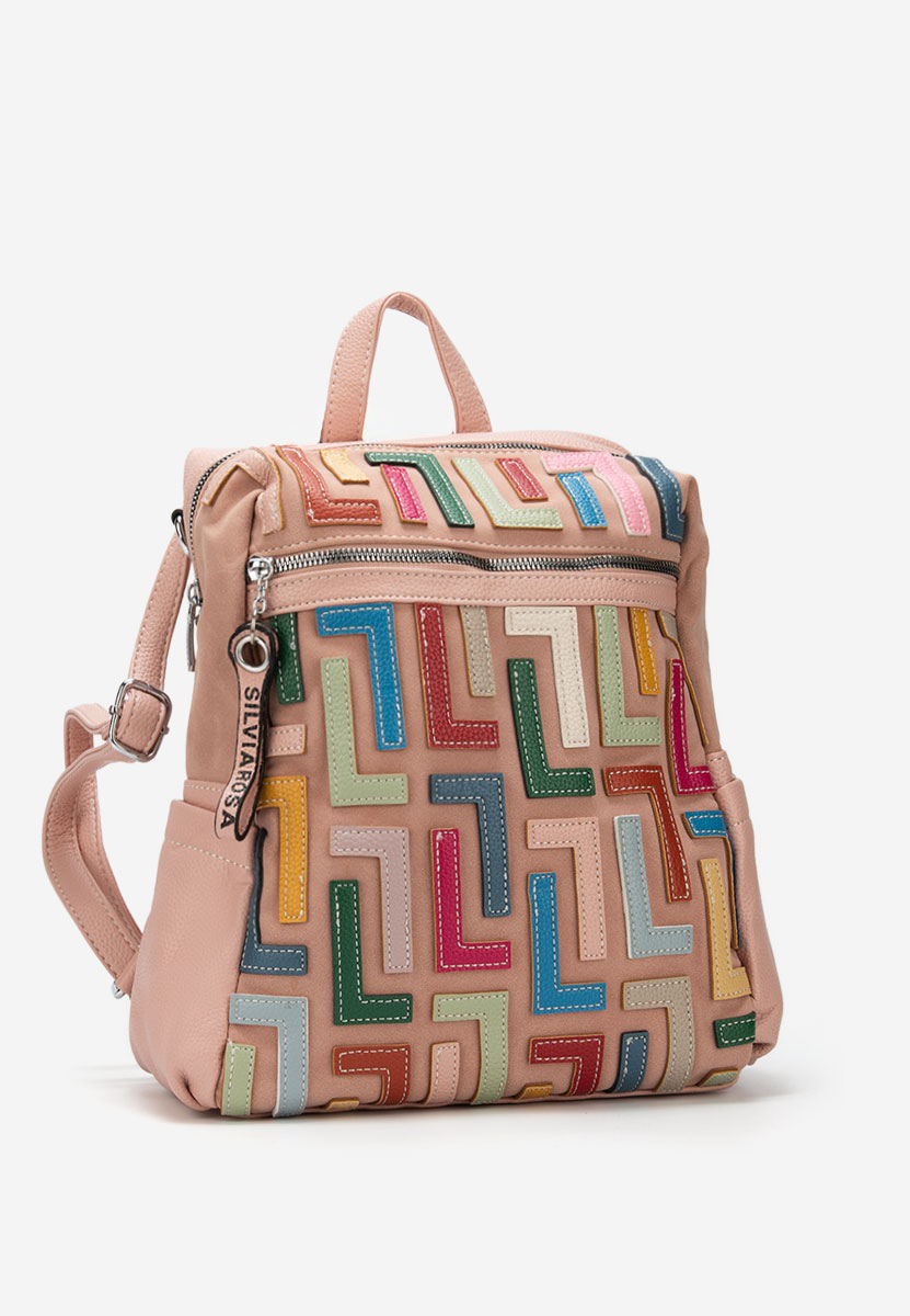 Дамски раница Silvia Rosa 6129 розова