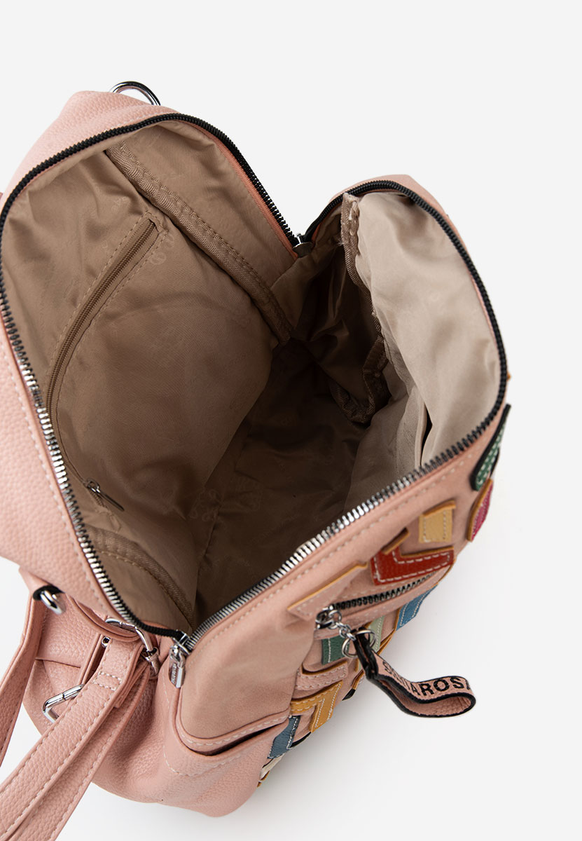 Дамски раница Silvia Rosa 6129 розова