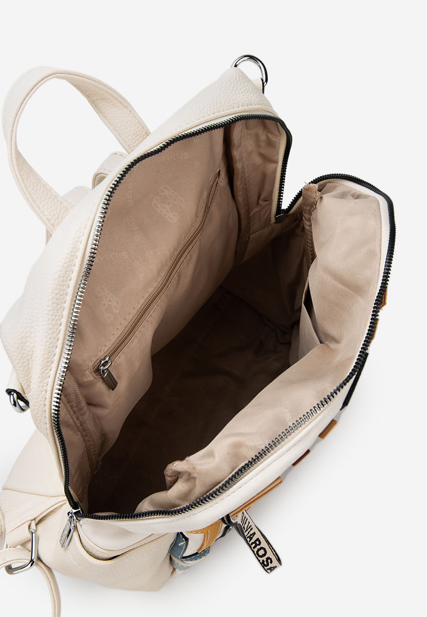 Дамски раница Silvia Rosa 6129 бежова