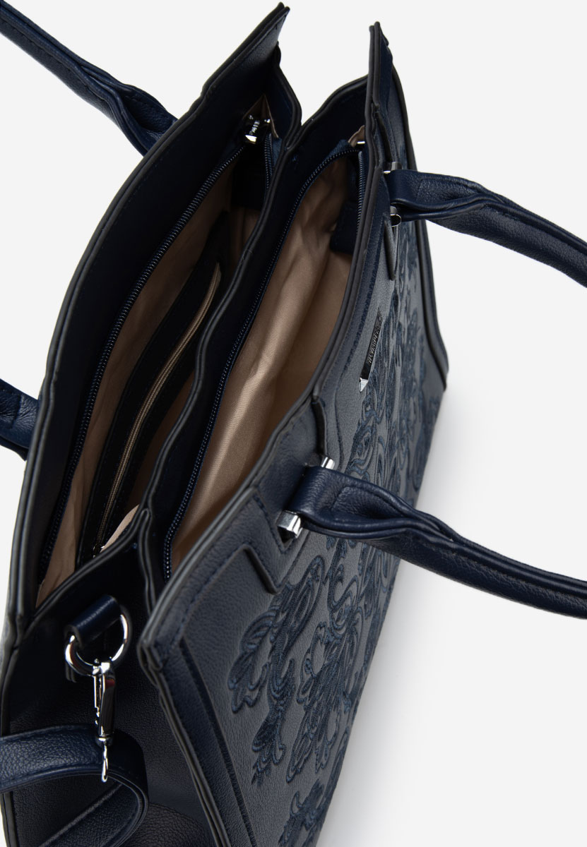 Ръчна чанта Aidana военно синя