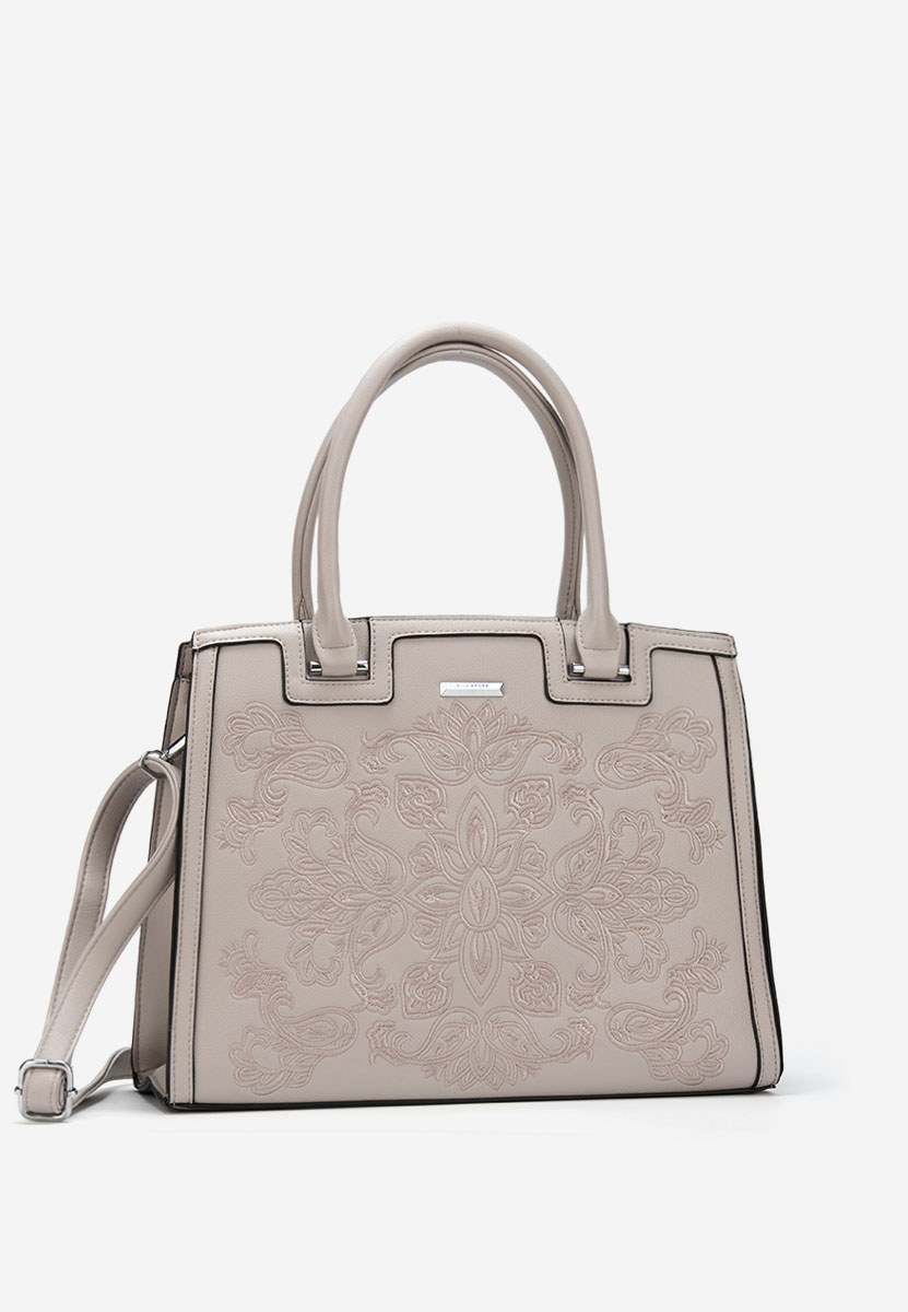 Ръчна чанта Aidana сива