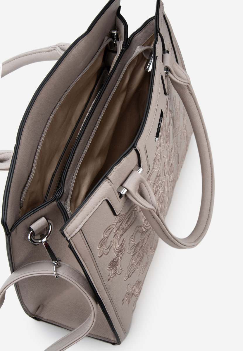 Ръчна чанта Aidana сива