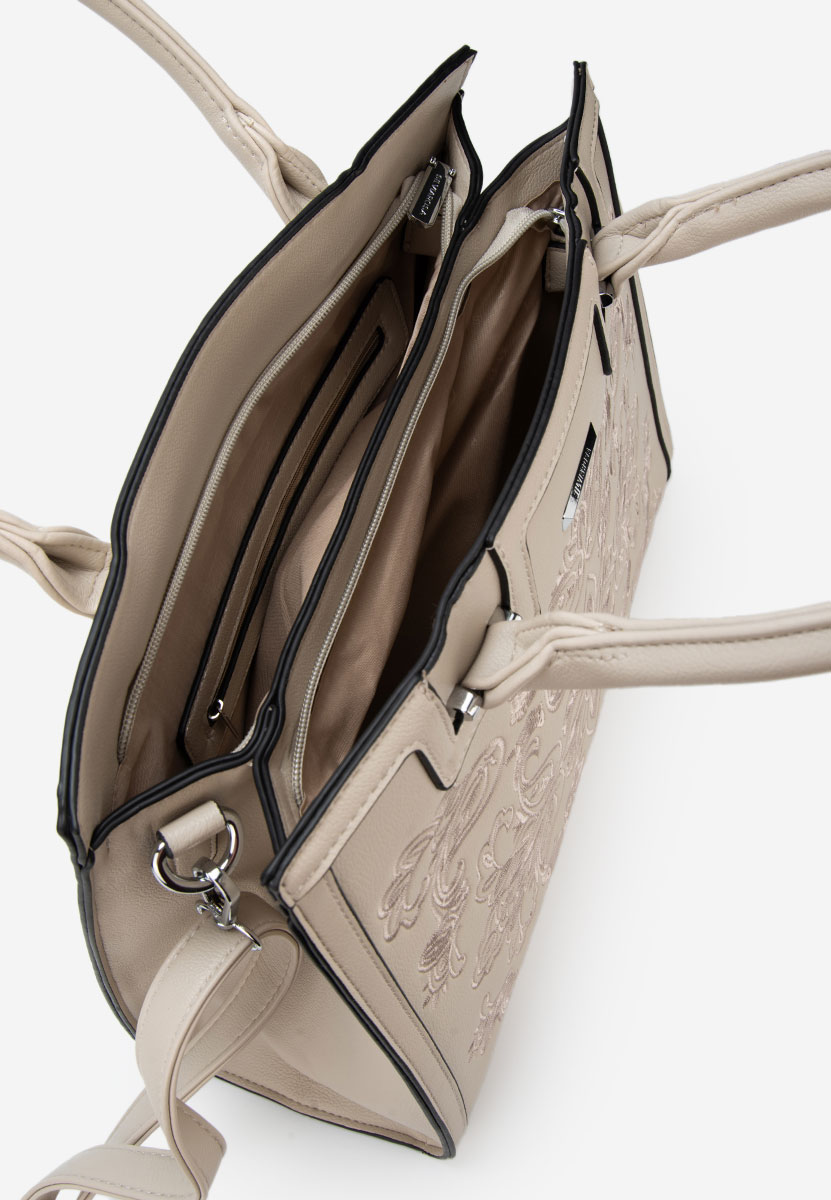 Ръчна чанта Aidana V2 бежова