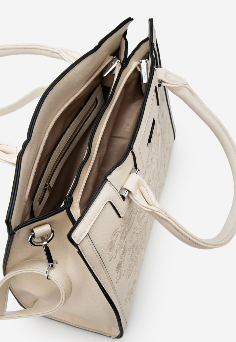 Ръчна чанта Aidana бежова