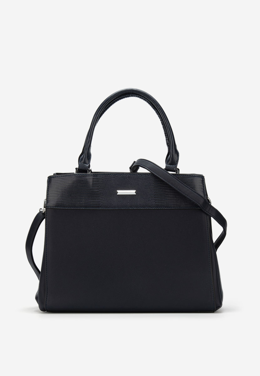 Дамски офис чанта Silvia Rosa 6881 военно синя