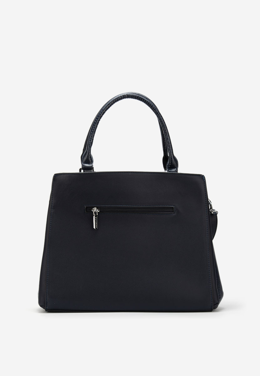 Дамски офис чанта Silvia Rosa 6881 военно синя