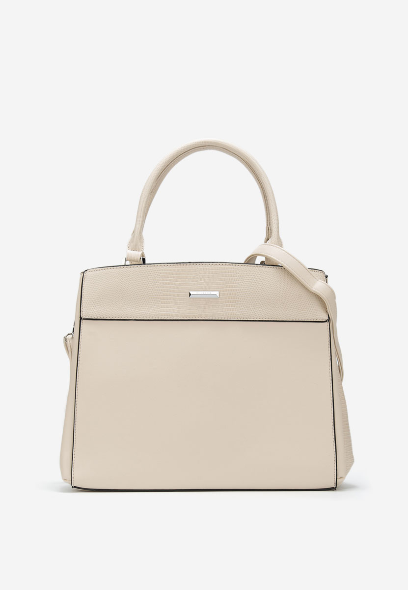 Дамски офис чанта Silvia Rosa 6881 Бяла