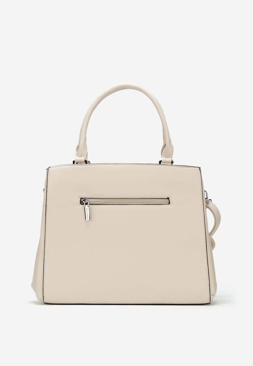 Дамски офис чанта Silvia Rosa 6881 Бяла