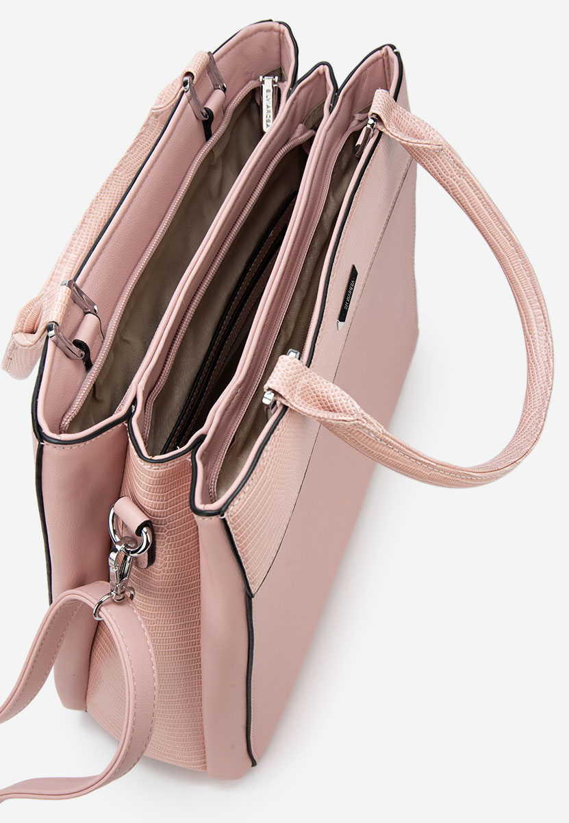 Дамски офис чанта Silvia Rosa 6881 розова