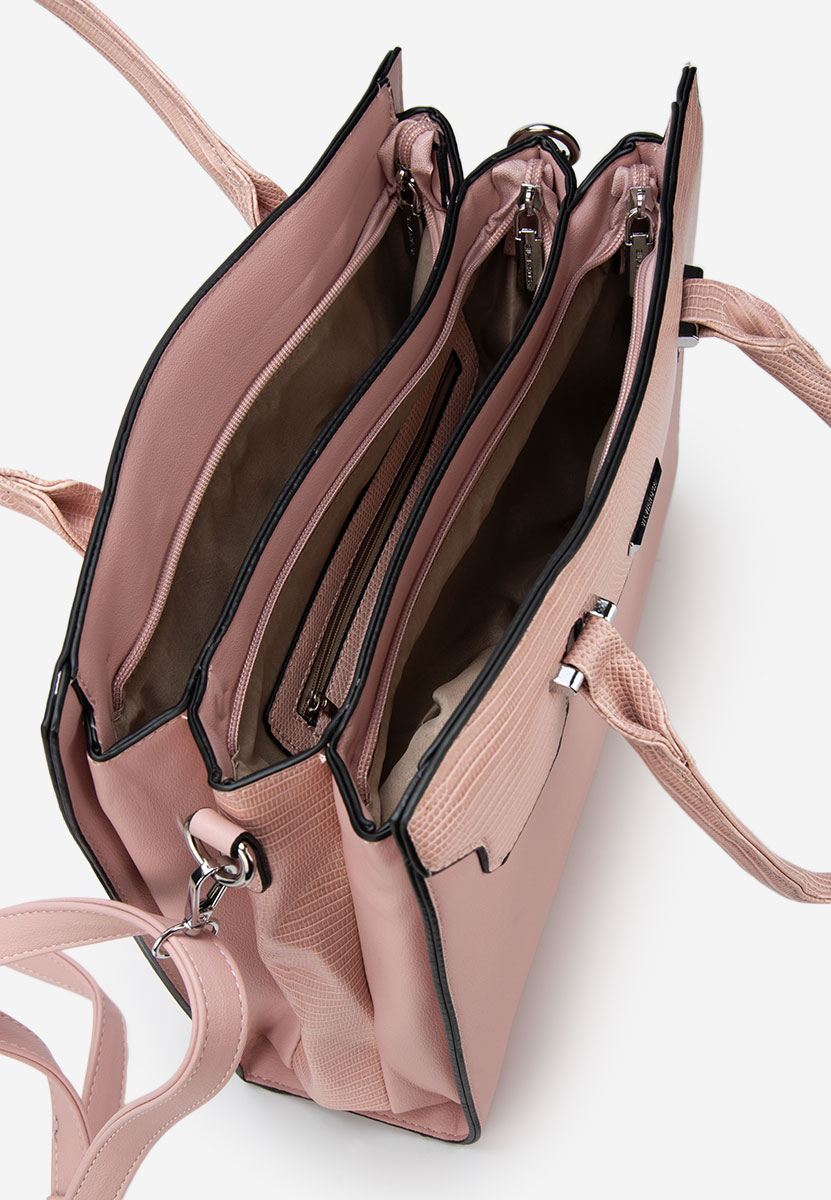 Дамски офис чанта Silvia Rosa 6939 розова