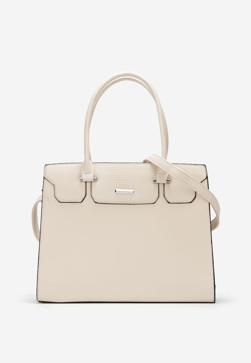 Дамски офис чанта Silvia Rosa 6939 Бяла