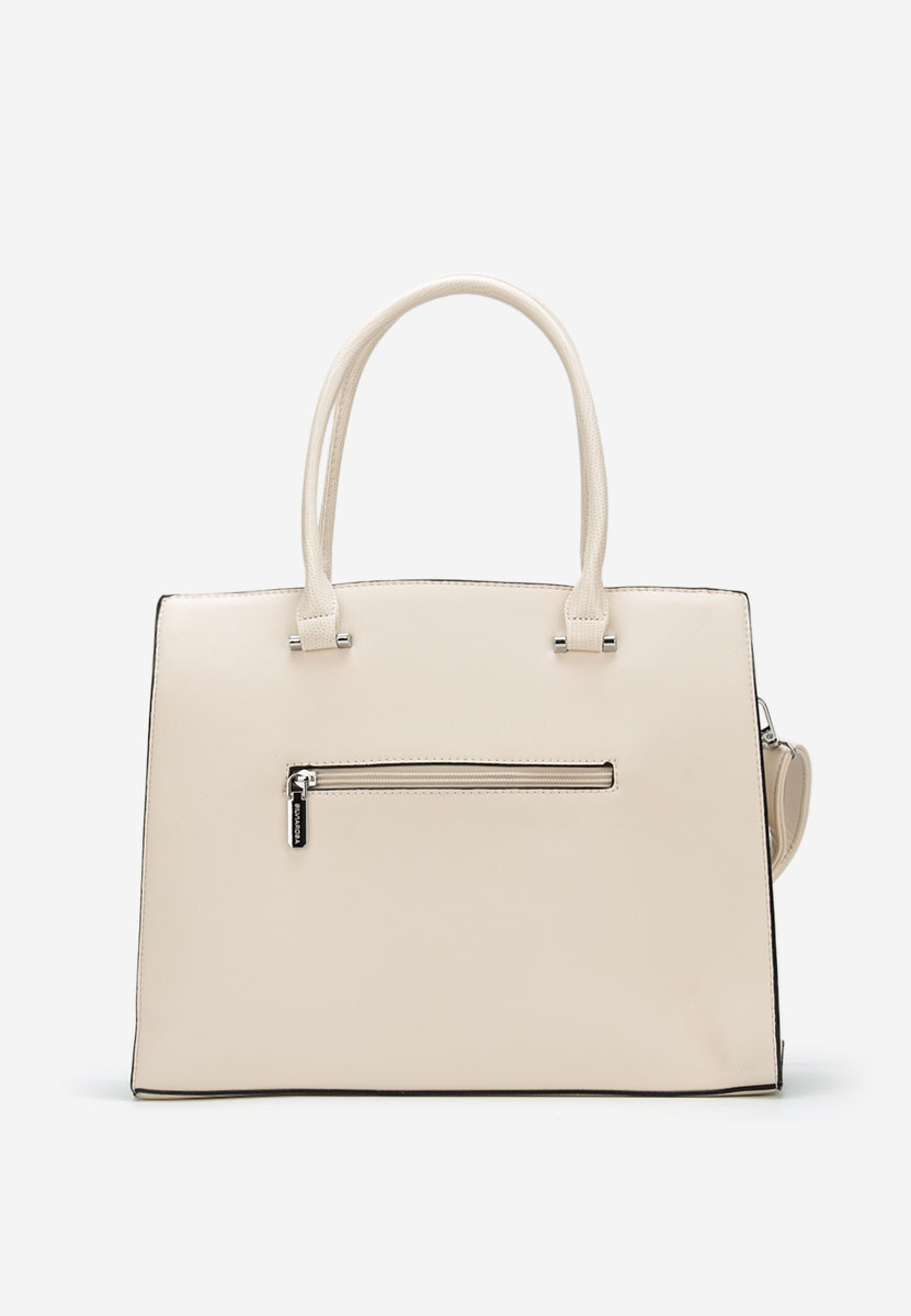 Дамски офис чанта Silvia Rosa 6939 Бяла