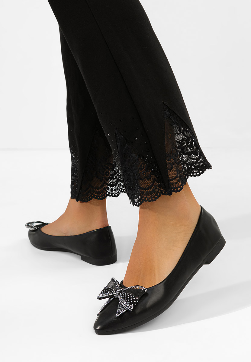 Дамски балерини Marva черни